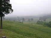 霧の黒姫高原